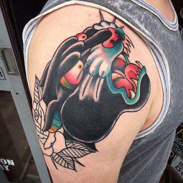Panther tattoos design, idea 51