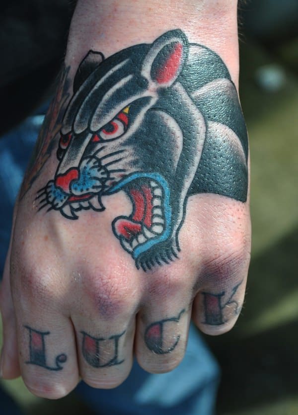 Panther tattoos design, idea 28