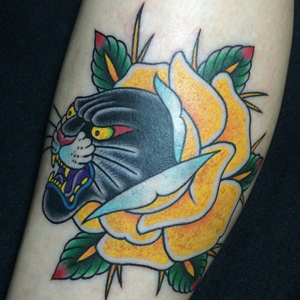 Panther tattoos design, idea 52