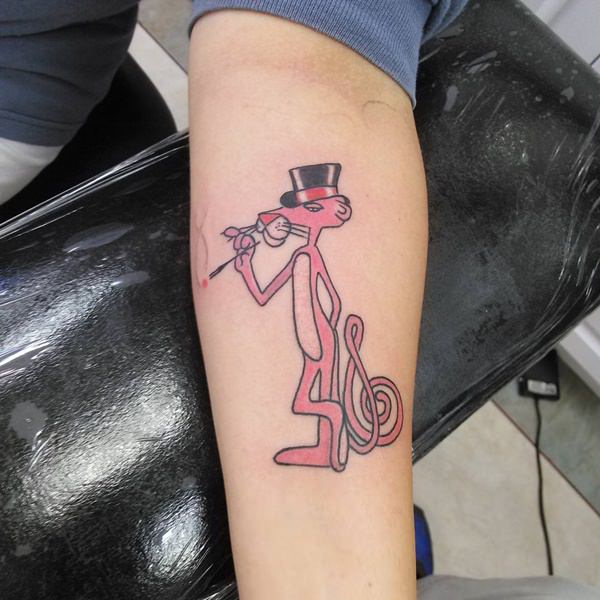 Panther tattoos design, idea 31