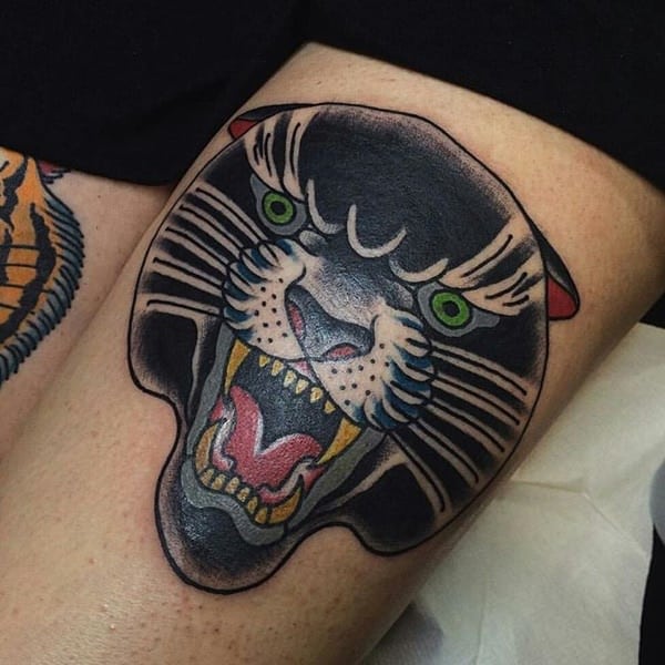 Panther tattoos design, idea 33