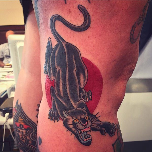 Panther tattoos design, idea 35