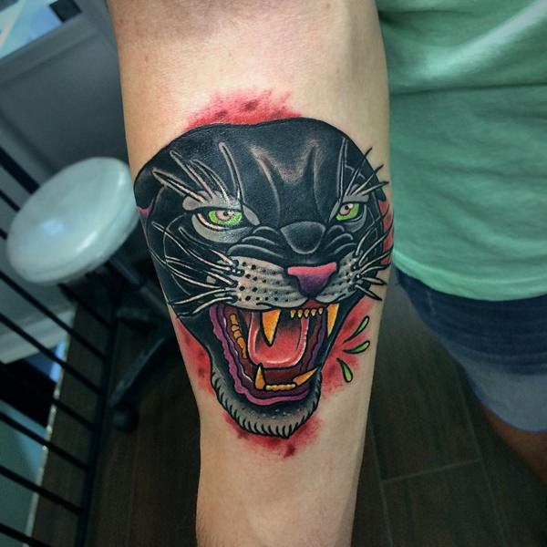 Panther tattoos design, idea 37