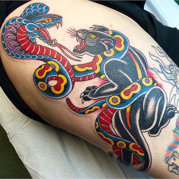 Panther tattoos design, idea 53