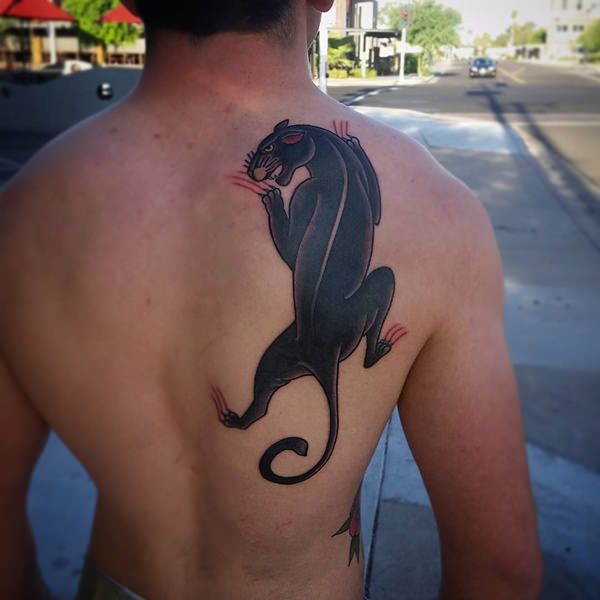 Panther tattoos design, idea 41