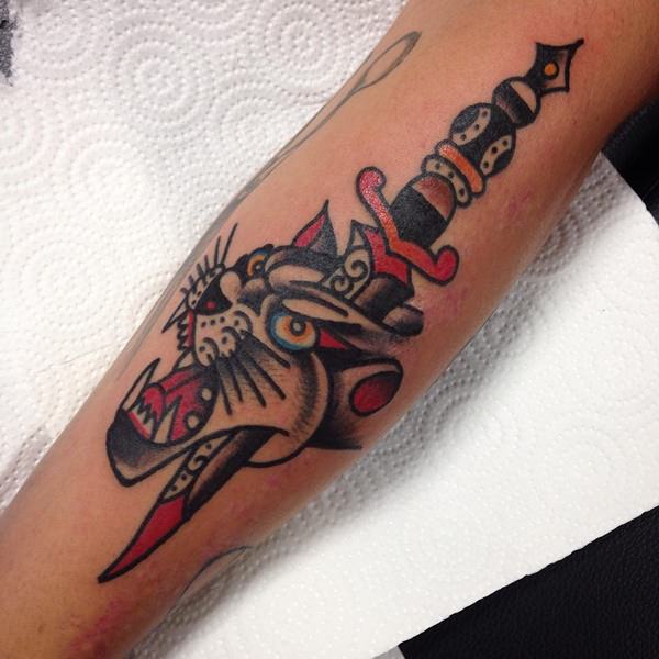 Panther tattoos design, idea 45