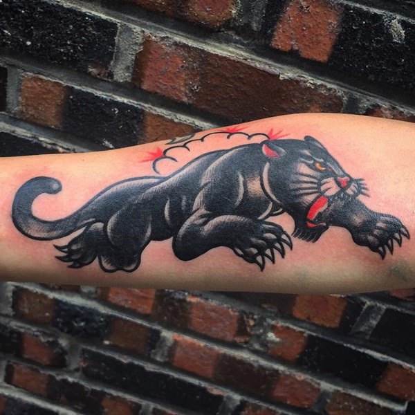 Panther tattoos design, idea 46