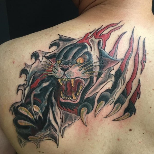 Panther tattoos design, idea 55