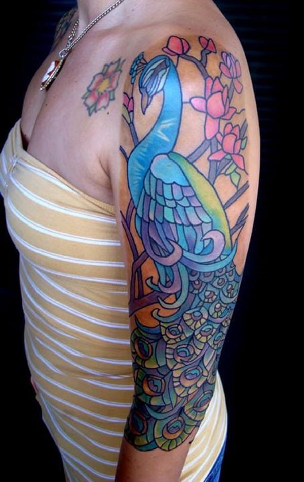 Stained glass tattoos design, idea 70