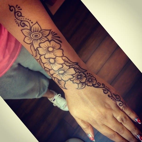 Cherry blossom tattoos design, idea 38