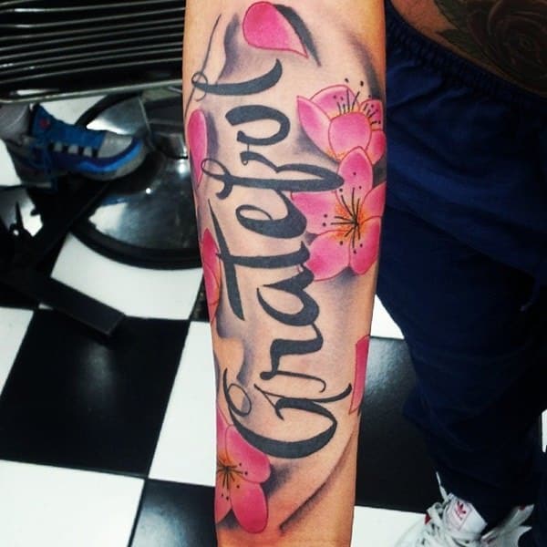Cherry blossom tattoos design, idea 41