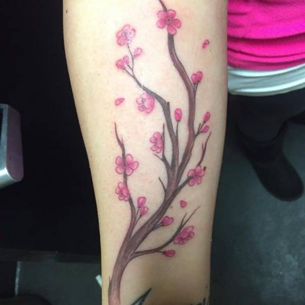 Cherry blossom tattoos design, idea 15