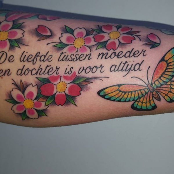 Cherry blossom tattoos design, idea 20