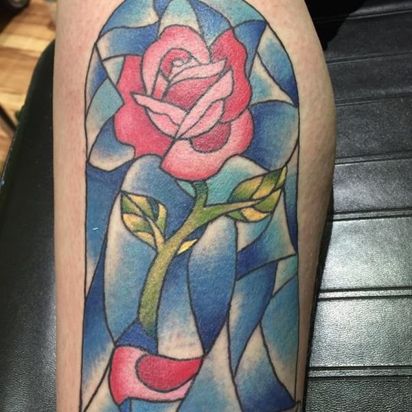 Stained glass tattoos design, idea 19