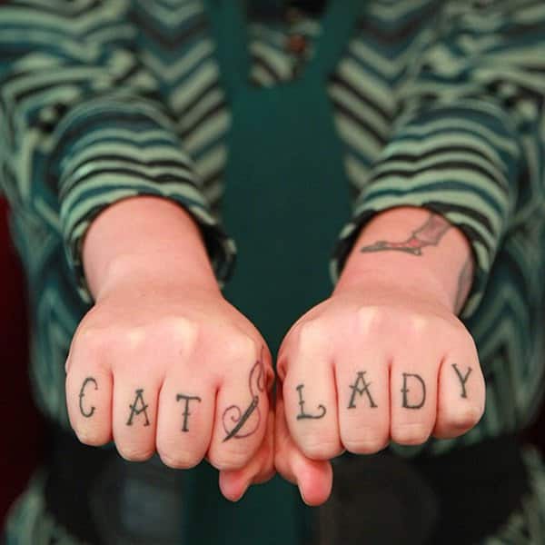Knuckle tattoos design, idea 34