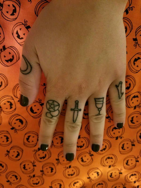 Knuckle tattoos design, idea 54