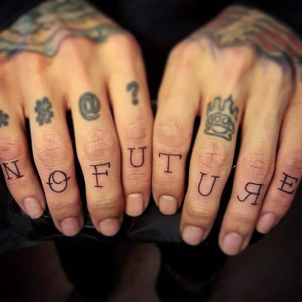 Knuckle tattoos design, idea 61