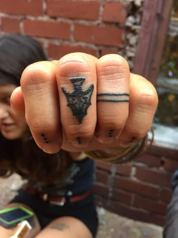 Knuckle tattoos design, idea 62