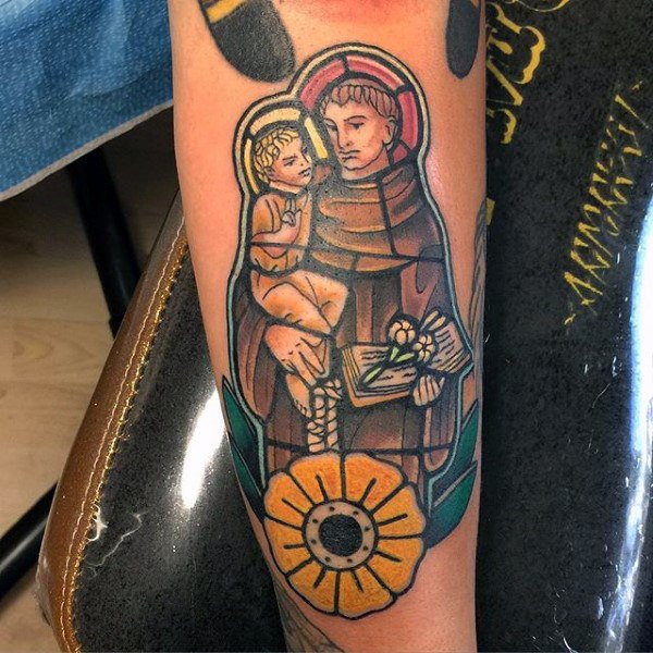 Stained glass tattoos design, idea 74