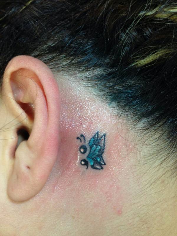 Semicolon tattoos design, idea 79
