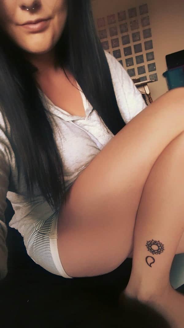 Semicolon tattoos design, idea 9