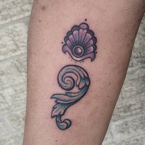Semicolon tattoos design, idea 55