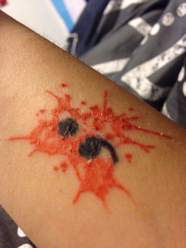 Semicolon tattoos design, idea 20