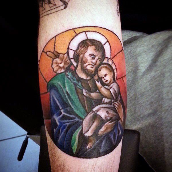 Stained glass tattoos design, idea 75