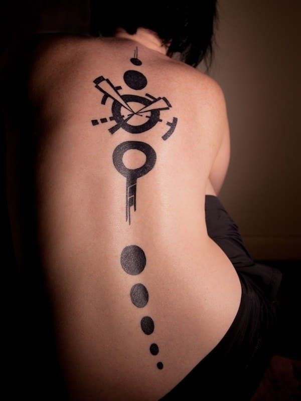 Spine tattoos design, idea 18