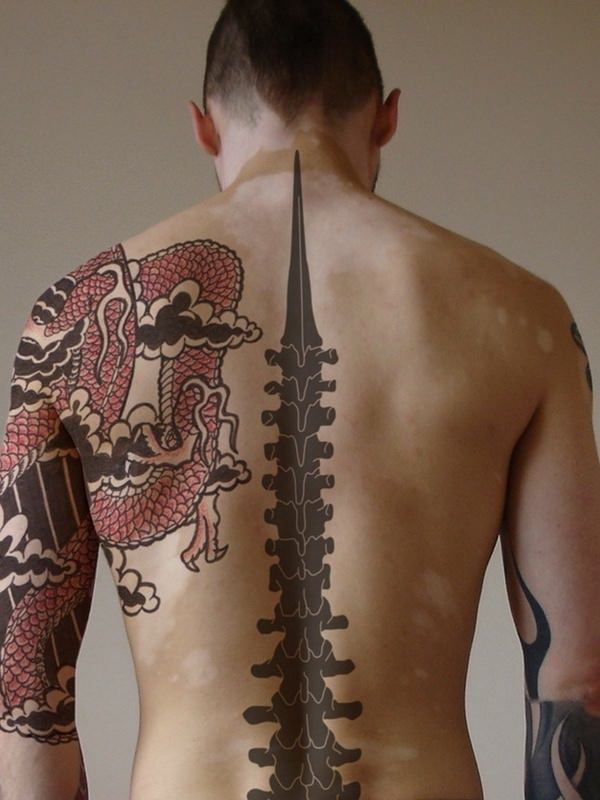 Spine tattoos design, idea 20