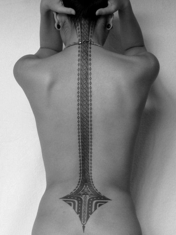 Spine tattoos design, idea 22