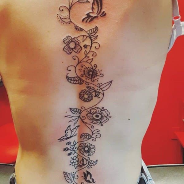 Spine tattoos design, idea 26