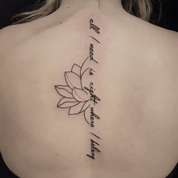 Spine tattoos design, idea 33