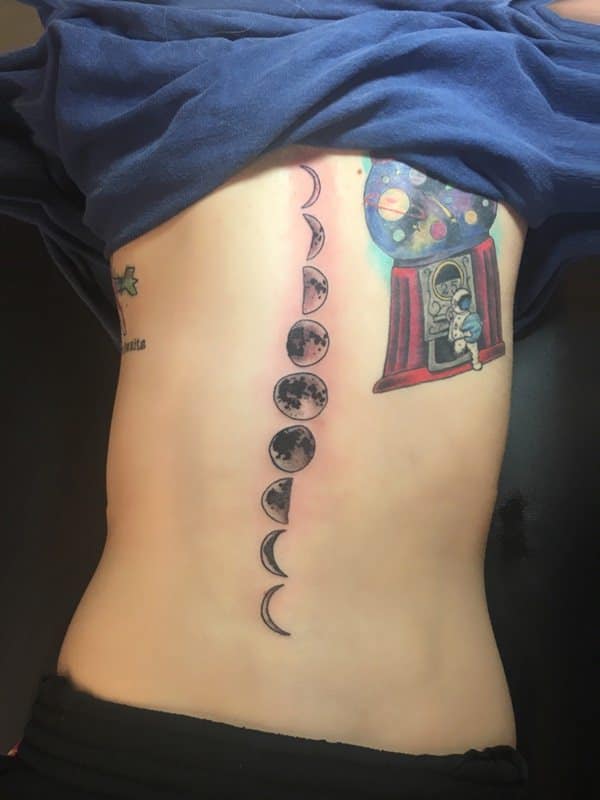 Spine tattoos design, idea 9