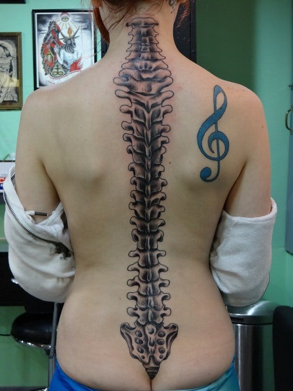 Spine tattoos design, idea 14