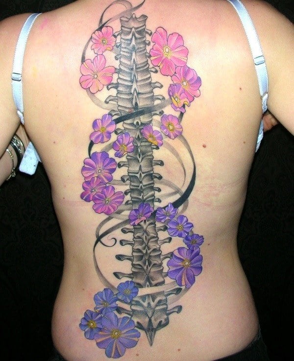 Spine tattoos design, idea 15
