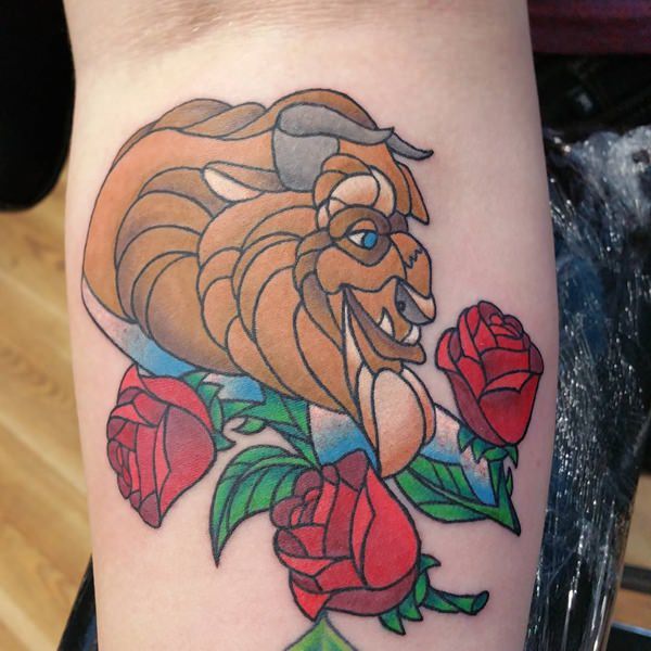 Stained glass tattoos design, idea 56