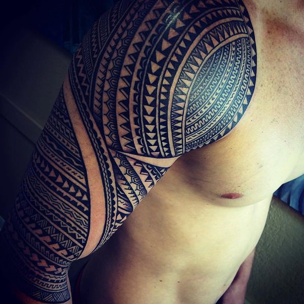Tribal tattoo designs for arms design, idea 37