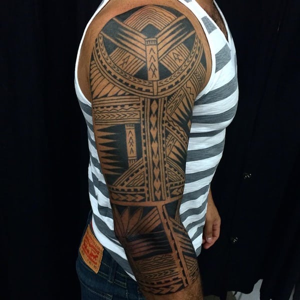Tribal tattoo designs for arms design, idea 39