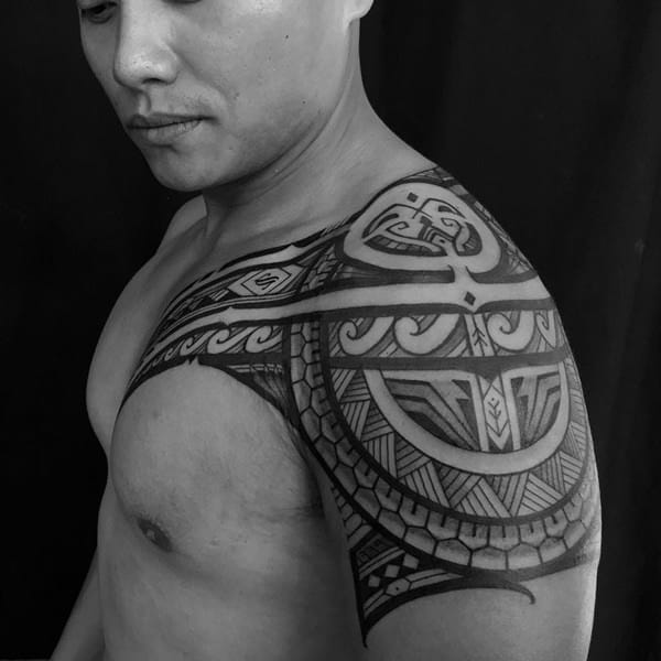 Tribal tattoo designs for arms design, idea 40