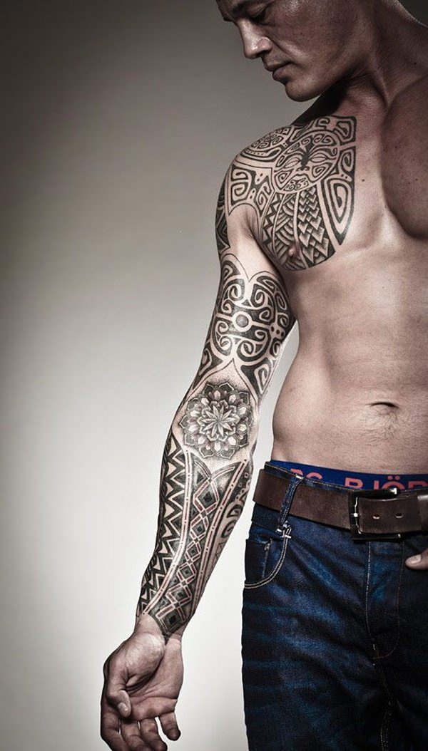 Tribal tattoo designs for arms design, idea 42
