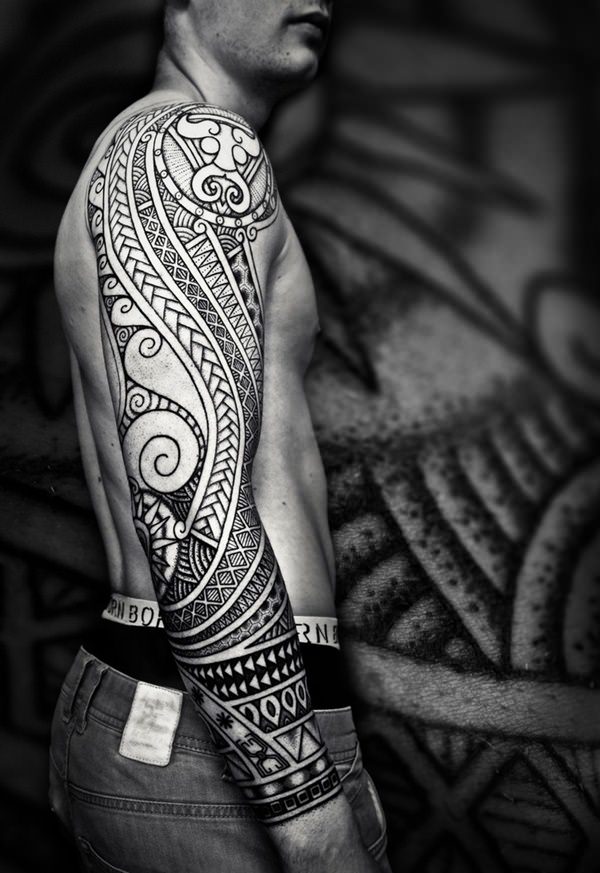Tribal tattoo designs for arms design, idea 4