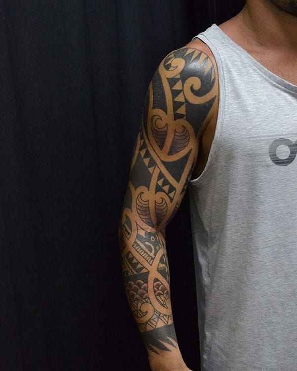 Tribal tattoo designs for arms design, idea 19