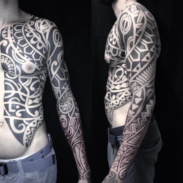 Tribal tattoo designs for arms design, idea 25
