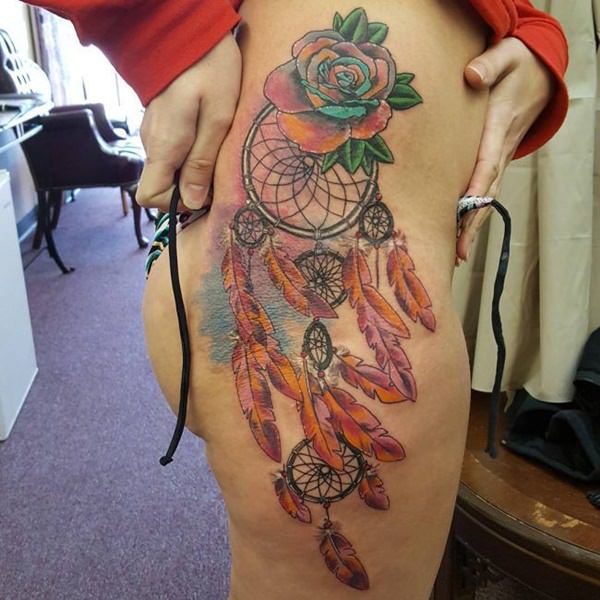 Hip tattoos design, idea 61