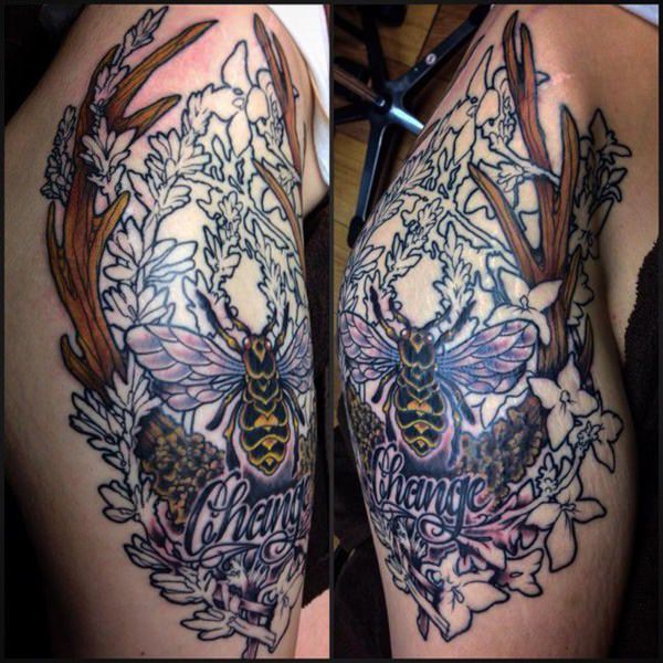Hip tattoos design, idea 63