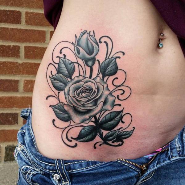 Hip tattoos design, idea 64