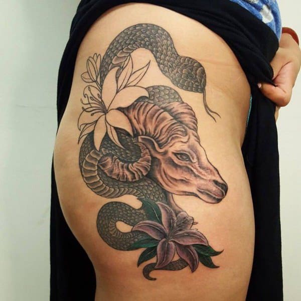 Hip tattoos design, idea 68