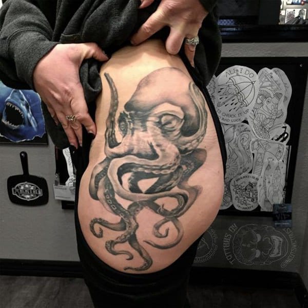 Hip tattoos design, idea 69