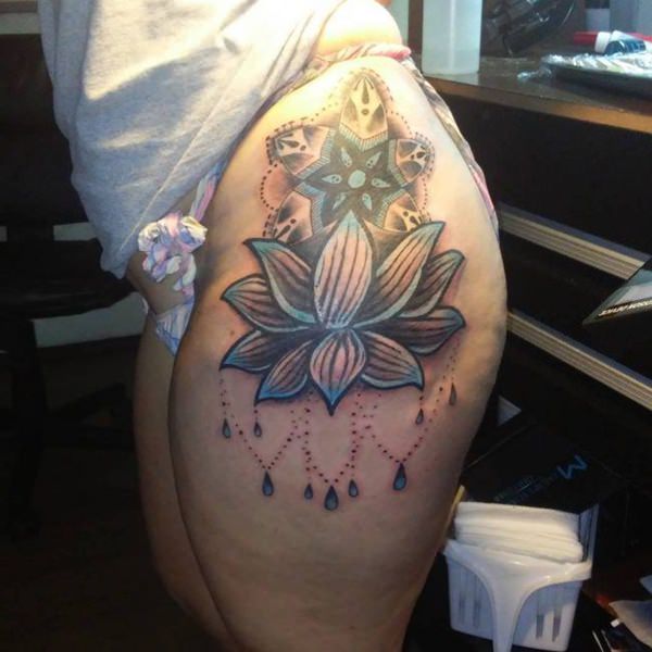 Hip tattoos design, idea 71
